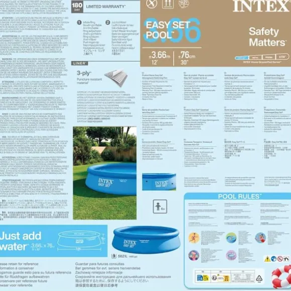 INTEX swimmingpool Easy Set 366x76 cm 28130NP