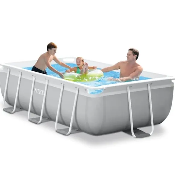 INTEX swimmingpoolsæt Prism Frame 300x175x80 cm rektangulær