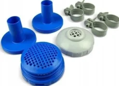 Intex Type A Poolpumpe 3785 L/H med filter, slanger & beslag til 244-366 cm pools