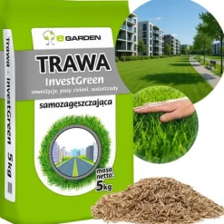 Invest Green Universal Selvkomprimerende Græsblanding 5 kg 200 m²