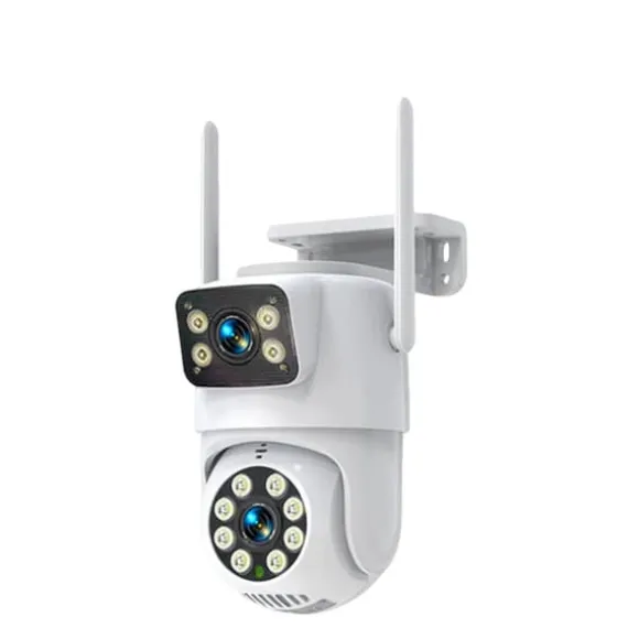 IP Kamera, 8MP Opløsning, To-Vejs Lyd,EU stik, 1 stk kamera