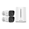 IP-kamera, 5MP opløsning, Wi-Fi-forbindelse,Med 2stk Cam