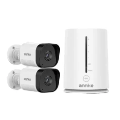 IP-kamera, 5MP opløsning, Wi-Fi-forbindelse,Med 2stk Cam