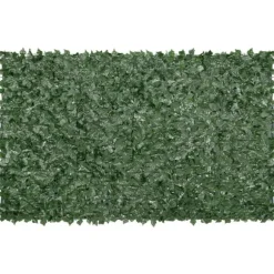 Ivy Privacy-hegn 1,5 x 2,5 m - Kunstigt grøn vægskærm med mesh-bagside til have, balkon og gårdhave dekoration.