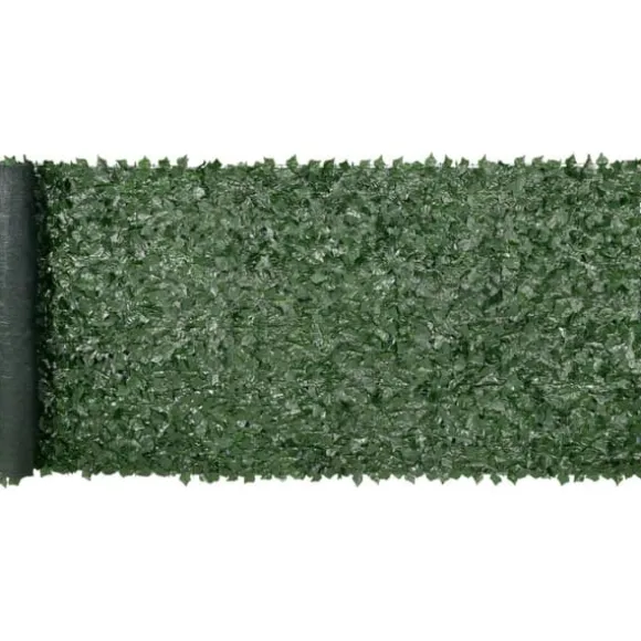 Ivy privatlivshegn, 1,5 x 4 m kunstig grøn væg, mesh-bagside, robust samling. Ideel til have, gård og balkondekoration.