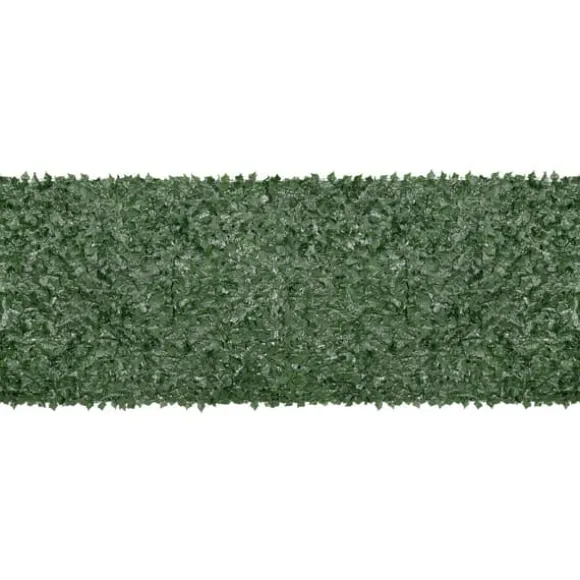 Ivy privatlivshegn, 1,5 x 4 m kunstig grøn væg, mesh-bagside, robust samling. Ideel til have, gård og balkondekoration.