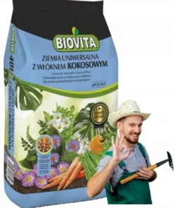Jord til såning med kokosfibre 50L Naturligt substrat til quiltning