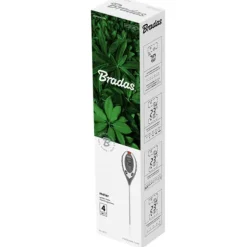 Jordmåler med 4 funktioner: pH, fugtighed, sollys, temperatur, LCD-display