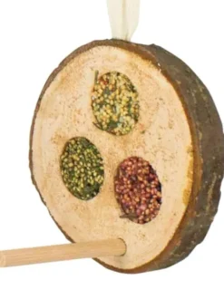 JR FARM - Disc Trio - lækre godbidder til leg og gnask til alle papegøjer 70g