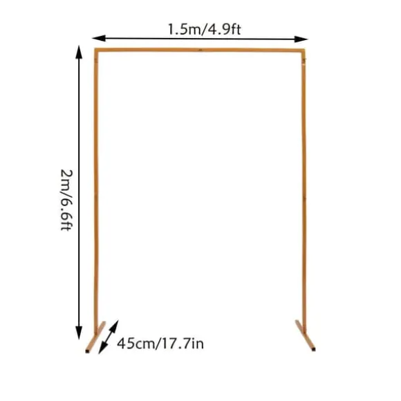 Justerbar bueholder, alsidige højdeindstillinger, robust jernmateriale,2 1,5 m, L