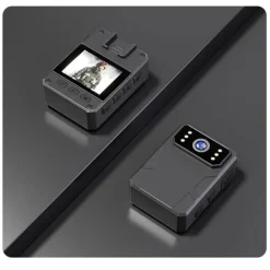 4K HD Body Worn Kamera med Klips & 16G Hukommelseskort