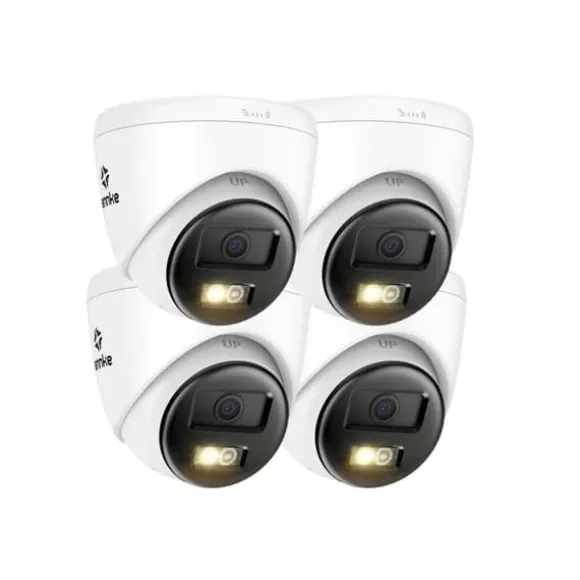 4K IP Kamera, H.265 Kompression, To-vejs Lyd