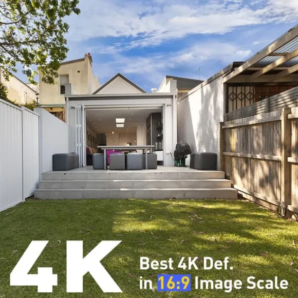 4K IP Kamera, H.265 Kompression, To-vejs Lyd