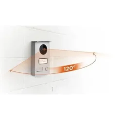 Kablet videointercom med SCS SENTINEL VisioDoor 7+ RFID-badges - 7 touchskærme - nattesyn - 5 års garanti