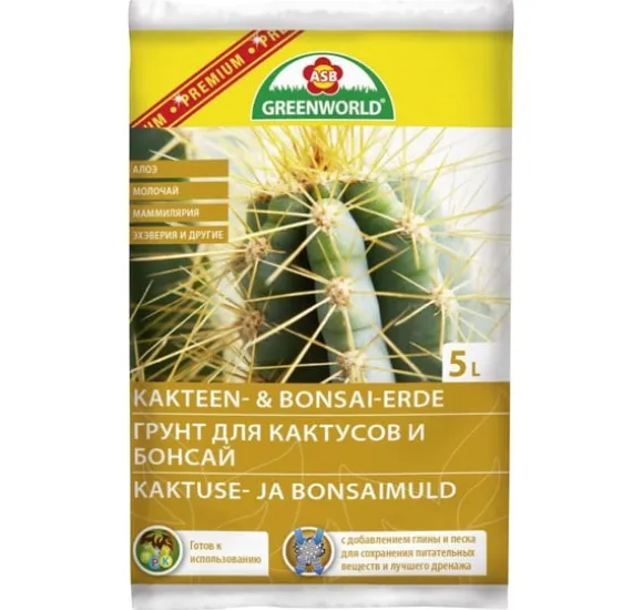 Kaktus- og bonsaijord ASB Premium 5L