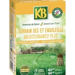 KB - Græsfrø - Tør og solrig jord 40m²