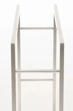 Keri Stainless Steel Firewood Rack - Handcrafted, Durable, Modern Design (25x80x100 cm)