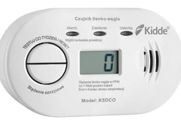 Kidde K5DCO DPM Kuliltesensor med LCD-skærm