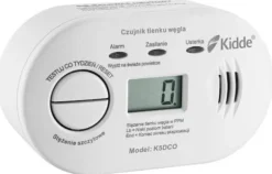 Kidde K5DCO DPM Kuliltesensor med LCD-skærm