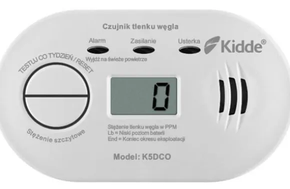 Kidde K5DCO DPM Kuliltesensor med LCD-skærm
