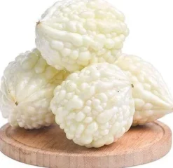 Kinesiske bittermelon hvide perlefrø til hjemmehave 10+ stk.