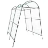 Klatreplante espalier - Havetunnel med net - 1,15×1,83×2,3 m - Justerbar bredde 1,1–1,8 m - Rør Ø19,2 mm - Q195-stål + PP - Sort