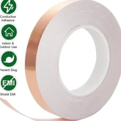 Kobbertape mod snegle - 10 mm bredde - 25 m rulle