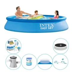 Kombi poolsæt - Intex Easy Set Rundt 305x61 cm
