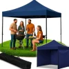 Kommercielt selvsamlende havepavillontelt campingpavillon 3x3 m
