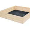Kompakt og holdbar køkkenhavebakke 80x80x30 cm - Ideel til friske urter og grøntsager