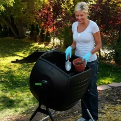 Kompostbakke Lifetime 60076 Rotation 189 L 75 x 113 x 81 cm