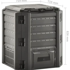 Kompostbeholder 380 l sort - Kompostbeholder - Kompostbeholdere - Home & Living