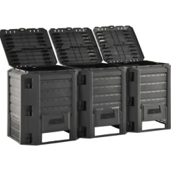 Kompostbeholder 1200 l sort - Kompostbeholder - Kompostbeholdere - Home & Living