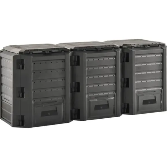 Kompostbeholder 1200 l sort - Kompostbeholder - Kompostbeholdere - Home & Living