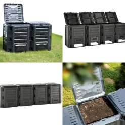 Kompostbeholder 1600 l sort - Kompostbeholder - Kompostbeholdere - Home & Living