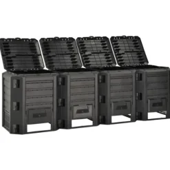 Kompostbeholder 1600 l sort - Kompostbeholder - Kompostbeholdere - Home & Living