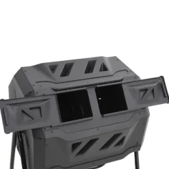 Kompostbeholder til have 73x64x95 cm 160 l sort - Kompostbeholder - Kompostbeholdere - Home & Living