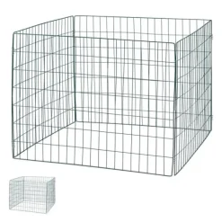 Kompostbeholder, 70x90x90 cm, Grøn