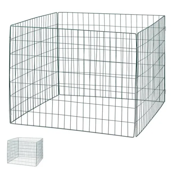 Kompostbeholder, 70x90x90 cm, Grøn