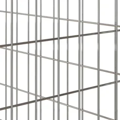 Komposter i grå stål - Rummelig og holdbar | Farve: Grå | Størrelse: Rektangulær