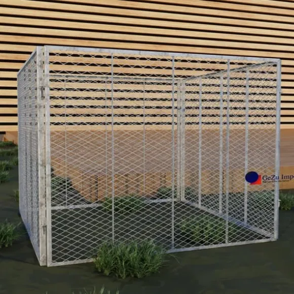 Kompostgitter 100x100x80 cm, 12 stk
