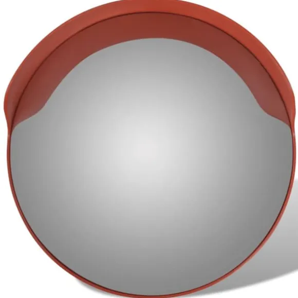 Konvekst trafikspejl i PC plast til udendørs brug | Diameter: 60 cm | Farve: Orange