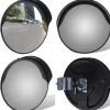 Konvekst trafikspejl PC plast sort 30 cm udendørs - Trafikspejl - Trafikspejle - Home & Living