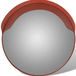Konvekst trafikspejl PC plast orange 60 cm udendørs - Trafikspejl - Trafikspejle - Home & Living