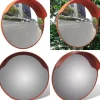 Konvekst trafikspejl PC plast orange 45 cm udendørs - Trafikspejl - Trafikspejle - Home & Living