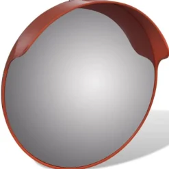Konvekst trafikspejl PC plast orange 45 cm udendørs - Trafikspejl - Trafikspejle - Home & Living