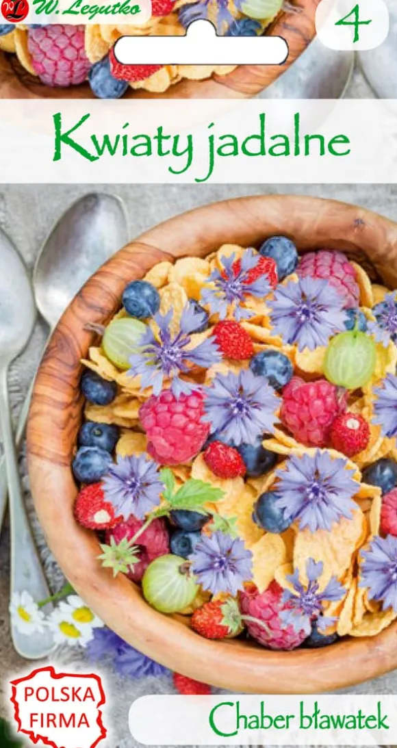 Kornblomstfrø, spiselig blomst, blå kornblomst, 1 g