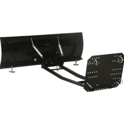 Kraftig snerydder til ATV - Justerbar vinkel | Farve: Sort | Størrelse: 115x38 cm
