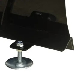 Kraftig snerydder til ATV - Justerbar vinkel | Farve: Sort | Størrelse: 115x38 cm