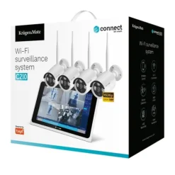 Kruger & Matz Connect C210 Tuya WiFi overvågningssæt